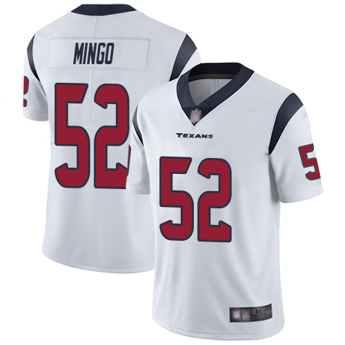 Houston Texans Limited White Men Barkevious Mingo Road Jersey NFL Football #52 Vapor Untouchable